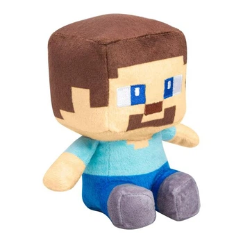 Мягкая игрушка Стив из Майнкрафт (Minecraft) 21 см.