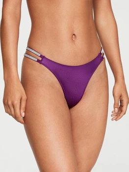 Трусики стрінги жіночі Victoria's Secret 26709817 S Фіолетові (154100516470)