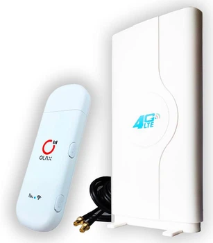 4G WiFi роутер Olax F90 USB +антенна MIMO 2×9dbi MiMo Київстар, Vodafone, Lifecell