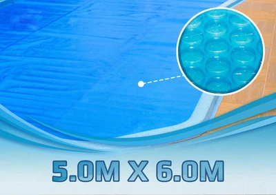 Солярна плівка для басейну CID Plastiques 500 мікрон, розмір – 5,00 м. х 6,00 м.