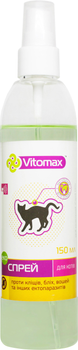Эко-спрей Vitomax против блох и клещей для котов 150 мл (300324) (4820150200169)