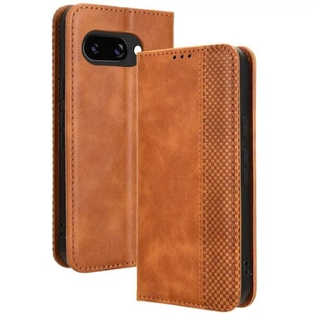 Чохол-книжка Deexe Retro Style для Google Pixel 9a - Brown