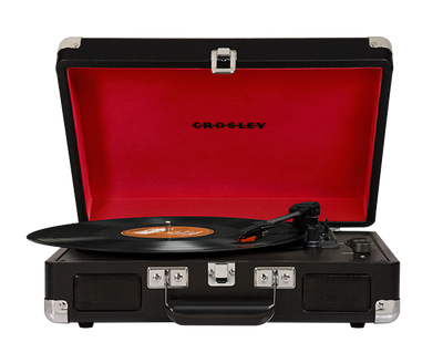 Проигрыватель винила Crosley Cruiser Deluxe Black/Red c Bluetooth