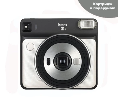Камера моментальной печати Fujifilm Instax SQ6 White + Набор бумаги в Подарок!