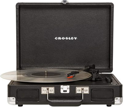 Проигрыватель винила Crosley Cruiser Deluxe Black/Black c Bluetooth
