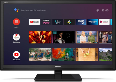 Телевизор 24" Sharp 24BI2KA / HD / 60 Гц / LED / Smart TV / Wi-Fi / Bluetooth / T2 / Android 9 Б/В