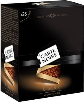 Кофе растворимый Carte Noire Classic 1.8 г х 26 стиков (8714599203286)