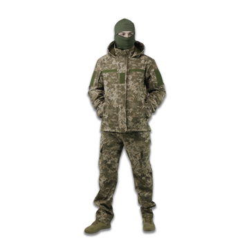 Костюм демісезонний Softshell Kiborg Піксель 56