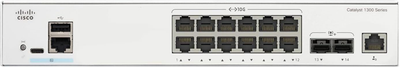 Комутатор Cisco Catalyst 1300 (C1300-12XT-2X)