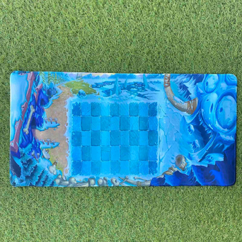 Килимок ігровий Plants vs Zombies великий Крижана печера 60x30 см поле для битв Рослини проти зомбі