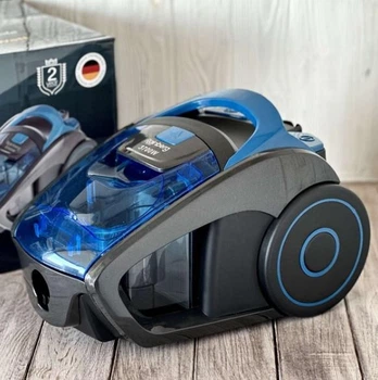 Пилосос контейнерний без мішка Rainberg RB-652B 3700W для сухого прибирання