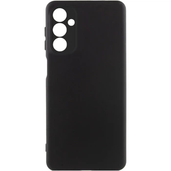 Противоударный чехол TPU GETMAN Liquid Silk Full Camera для Samsung Galaxy A26 5G Черный / Black