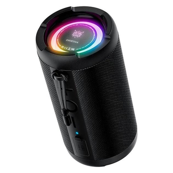 Портативная беспроводная Bluetooth колонка Onikuma L20 RGB IPX7 | BT5.3, 6h | Black
