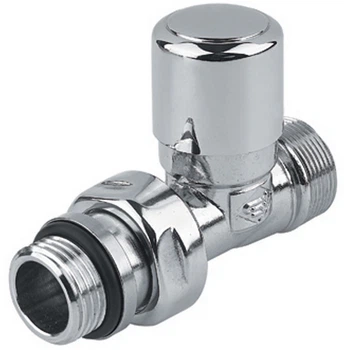 Кран відсікаючий прямий CARLO POLETTI First 1/2" x 24-19 хром (V140611CB)