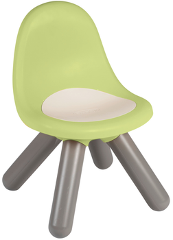 Krzesełko dziecięce Smoby Toys Life z oparciem 33 x 33 x 50 cm 18 mies+ Zielono-szary (7600880120) (3032168801202)
