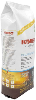 Kawa ziarnista Kimbo Espresso Decaffeinato 500 g (8002200140076)