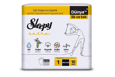 Гігієнічні прокладки Sleepy Extra Normal-1 240 мм 10 шт