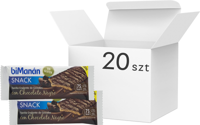 Opakowanie batoników czekoladowych Bimanan Exp Bimanan Barrita Choco Black Sg 20 x 50 g (3175681215313)