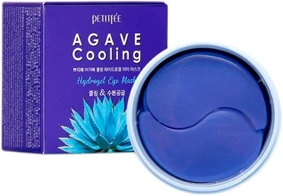 Гідрогелеві патчі з екстрактом агави Petitfee Agave Cooling Hydrogel Eye Mask 60шт