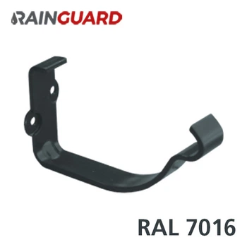 Держатель торцевой Дах-Сервіс RainGuard 125мм RAL 7016