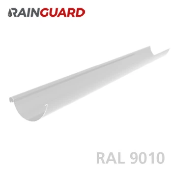 Металлический водосточный желоб Дах-Сервіс RainGuard 125мм / 4м RAL 9010