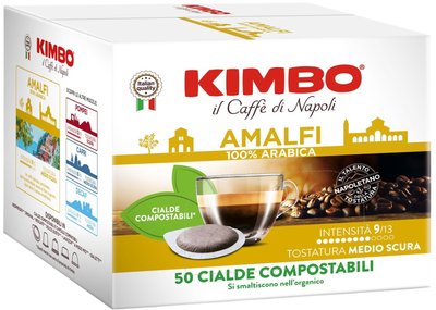 Кава в чалдах Kimbo Amalfi 50 шт (8002200143442)