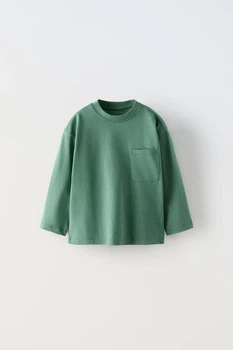 Реглан на хлопчика із кишенею Zara 92 см зелений