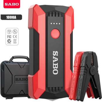 Пускозарядний пристрій Бустер для авто SABO X1 1000A Jump Starter