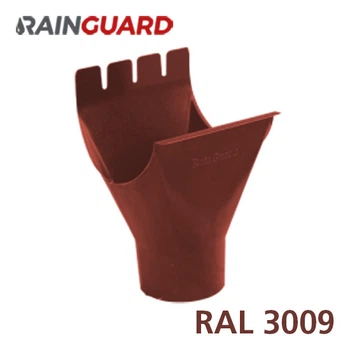 Сливная воронка Дах-Сервіс RainGuard 125/87мм RAL 3009