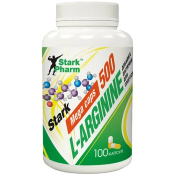 Амінокислота Stark Pharm Stark L-Arginine Mega Caps, 100 капсул
