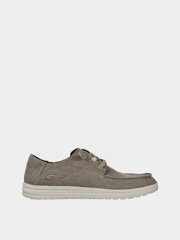 Чоловічі мокасини Skechers 42 Коричневий 66384W BRN