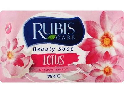 Мило туалетне RUBIS 75г Лотос Care Lotus