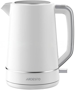 Електрочайник Ardesto EKL-450W 1.7л пластик белый матовый