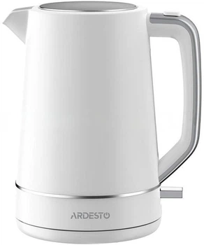 Електрочайник Ardesto EKL-450W 1.7л пластик білий матовий