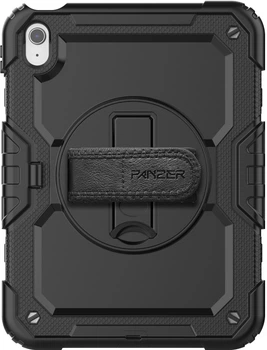 Чохол для планшета ArmorStandart Panzer для Apple iPad 11 2025 (A16)/10.9 2024/2022 з кріпленням для стилуса Apple Pencil Black (ARM82525)