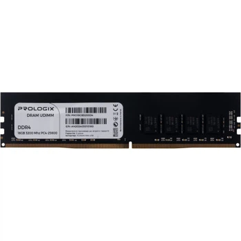 Модуль пам'яті для комп'ютера DDR4 16GB 3200MHz Prologix