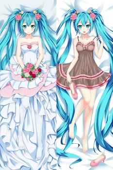 Аніме Дакімакура Гатсуне Міку анімаційний проект «Vocaloid China» / ВОКАЛОЇД КЛУБ (подушка обіймашка) 120*40