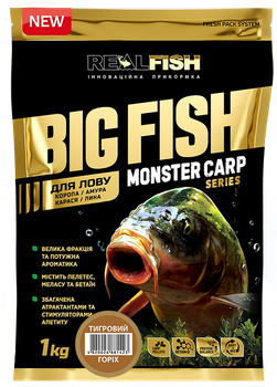 Підгодовування Real Fish Big Fish Тигровий Горіх 1кг
