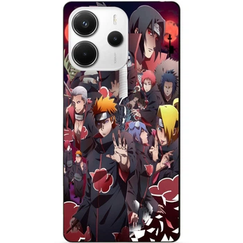 Чехол силиконовый бампер Candy для Xiaomi Redmi Note 14 с рисунком Наруто Naruto аниме