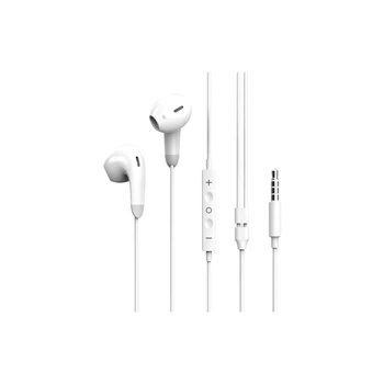 Навушники ColorWay 3.5 mm Wired Earphone Sound Wave White (CW-WD04WT)