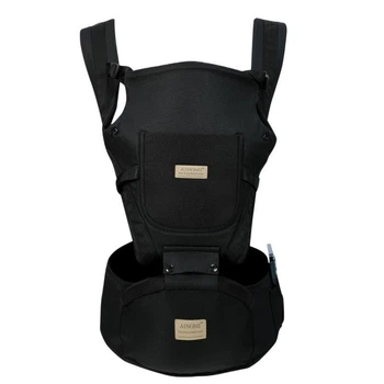 Детский хипсит-кенгуру Эрго-рюкзак Переноска Baby Carrier от 0 до 36 месяцев Черный n-12667