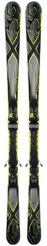 Лижі гірські комплект K2 AMP Charger+MOD 12.0 MX 172см Grey/black/yellow (1030001.120.1+1031002.120.1)