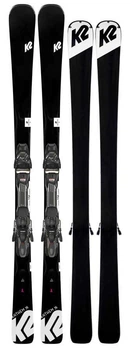 Лижі гірські комплект ANTHEM 76 LTD+ER3 10 CMPCT QKCLK 156см Black/white (10D0411.143.1+10D1011.143.4)