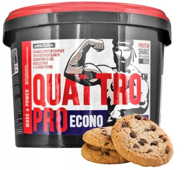 Odżywka białkowa Megabol Quattro Pro Cookies 900 g (5907582338253)