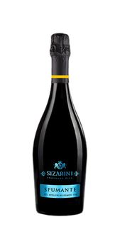 Вино ігристе Sizarini Spumante біле сухе 0.75 л 11% (8006870014422)