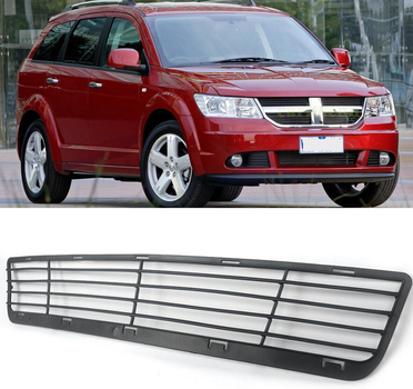 Решітка бампера Dodge Journey 2008-2019, середня, чорна, AVTM, 68079839AC, 182407910