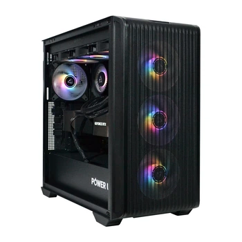 Рабочая станция PowerUp Desktop #479 Core i3 14100F / 32GB / SSD 512GB / GeForce RTX 3050 6GB графическая вычислительная система для инженерии и архитекторов