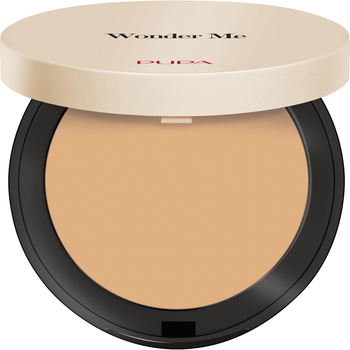 Puder matujący Pupa Wonder Me 030 Warm Beige w kompakcie 7.5 g (8011607361687)