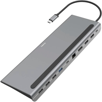 Док-станция Hama Connect2Office Pro USB-C 10 портов (4047443470966)
