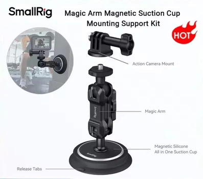 Держатель Magic Arm магнитный для экшн-камер SmallRig 4466